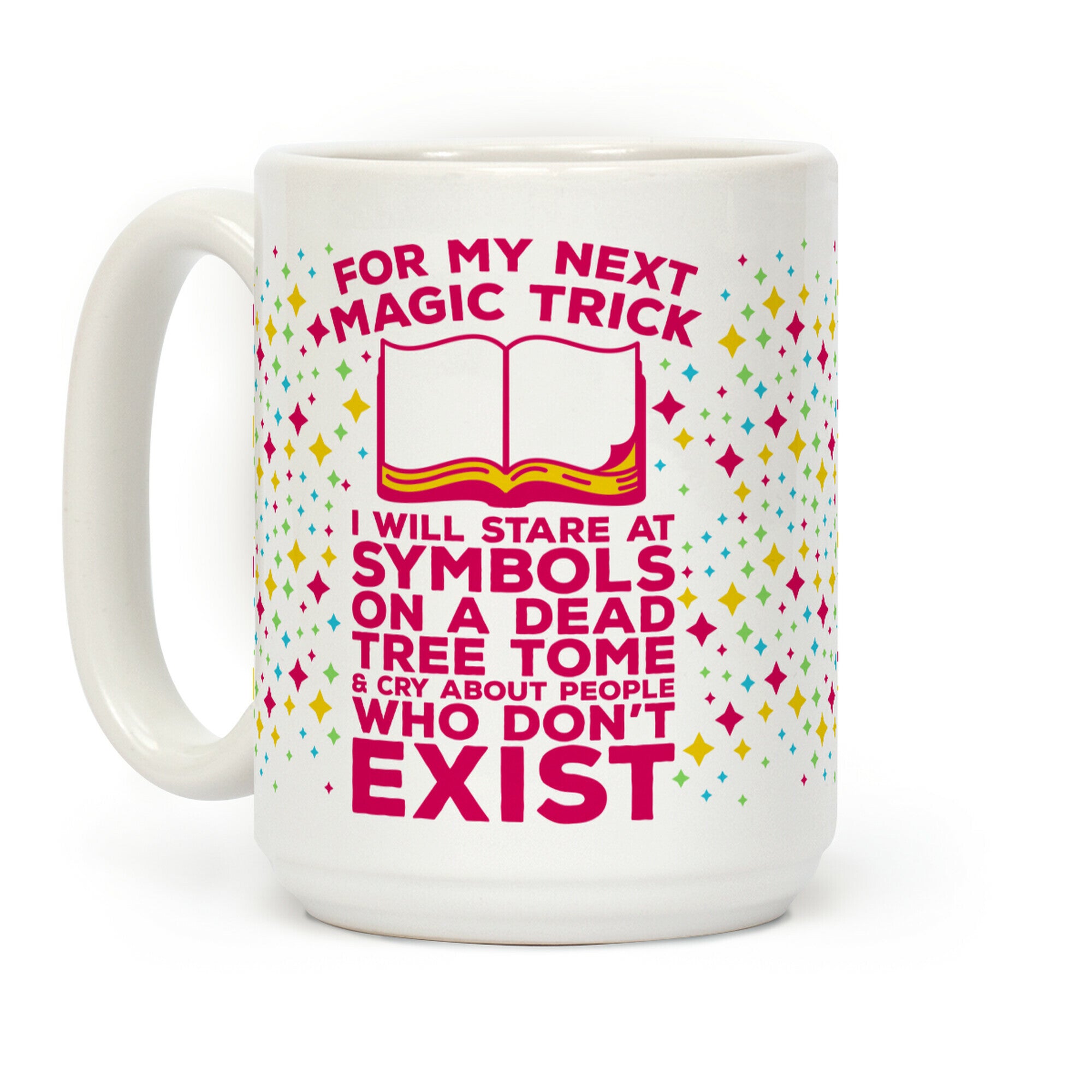 Book Magic Trick Coffee Mug